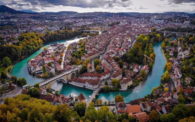 July digital calendar 2024-visit switzerland-hublogistics-historic center Bern-logistics switzerland