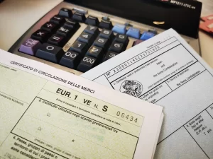 The CCM serves as proof of origin in free trade agreements, required for exports outside Switzerland.